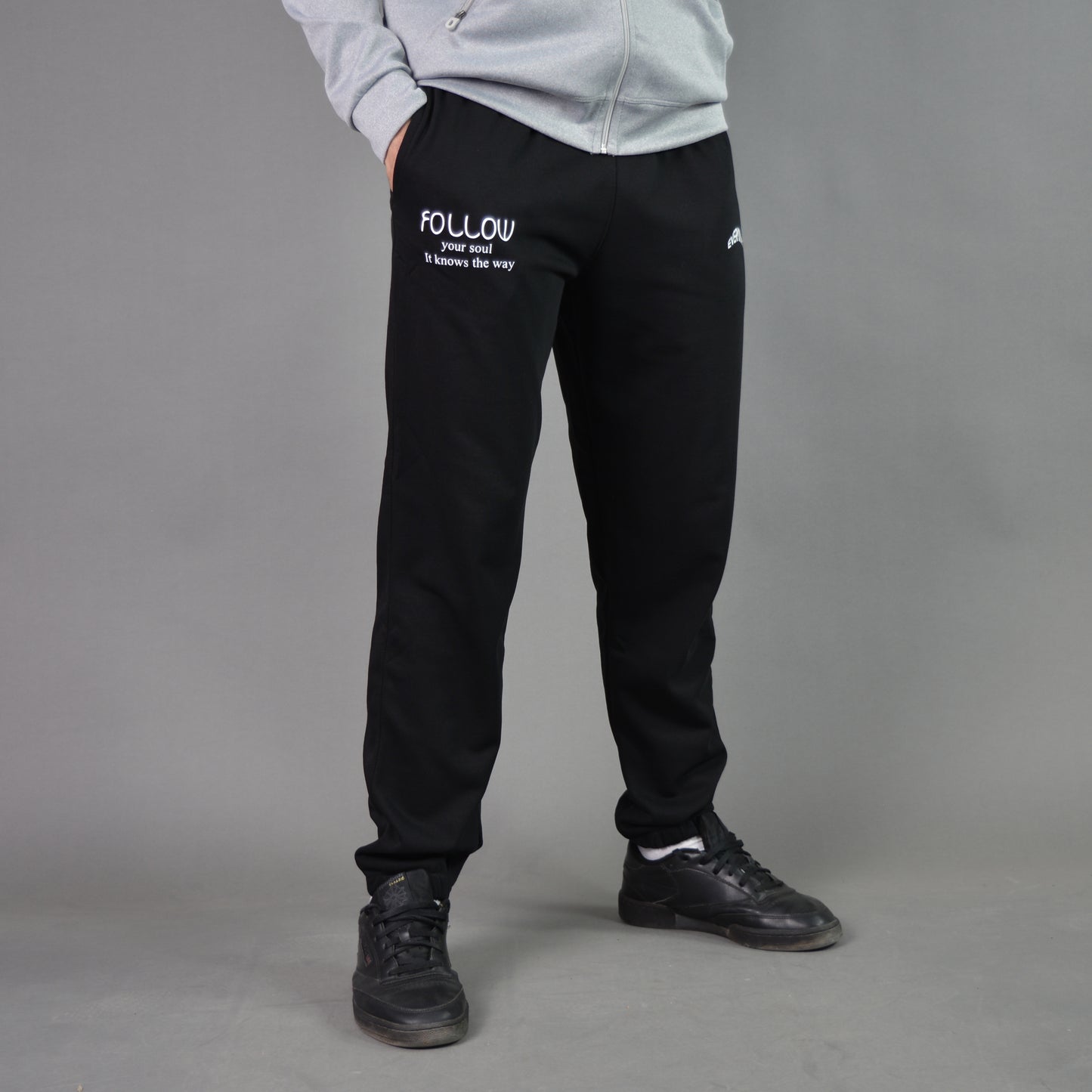 SoulEase Oversized Sweatpants (Black)