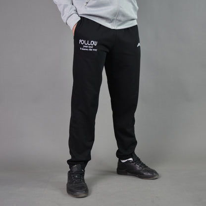 SoulEase Oversized Sweatpants (Black)