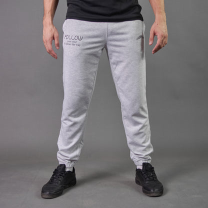 SoulEase Oversized Sweatpants (Light Gray)