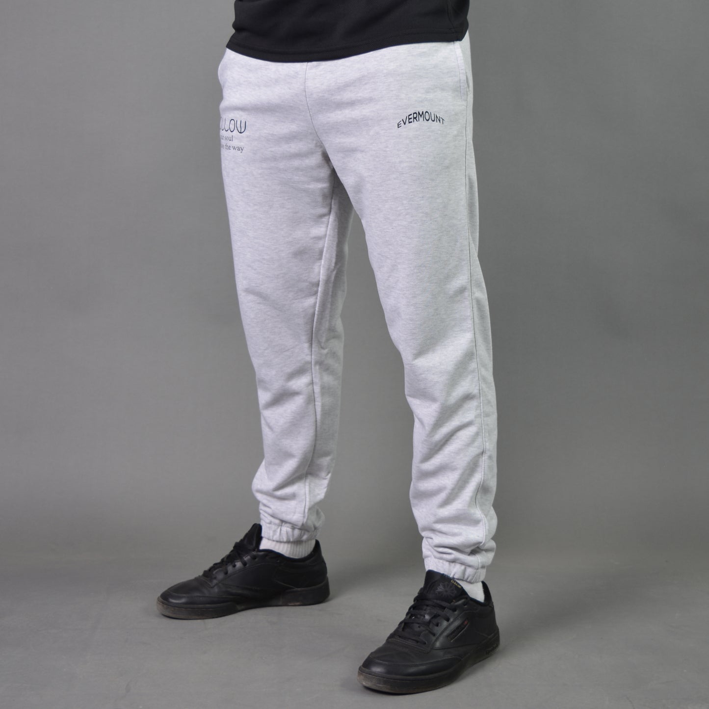 SoulEase Oversized Sweatpants (Light Gray)