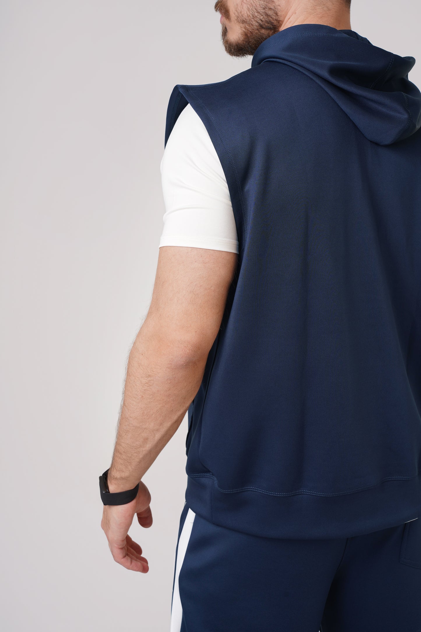Scuba Sleeveless Hoodie