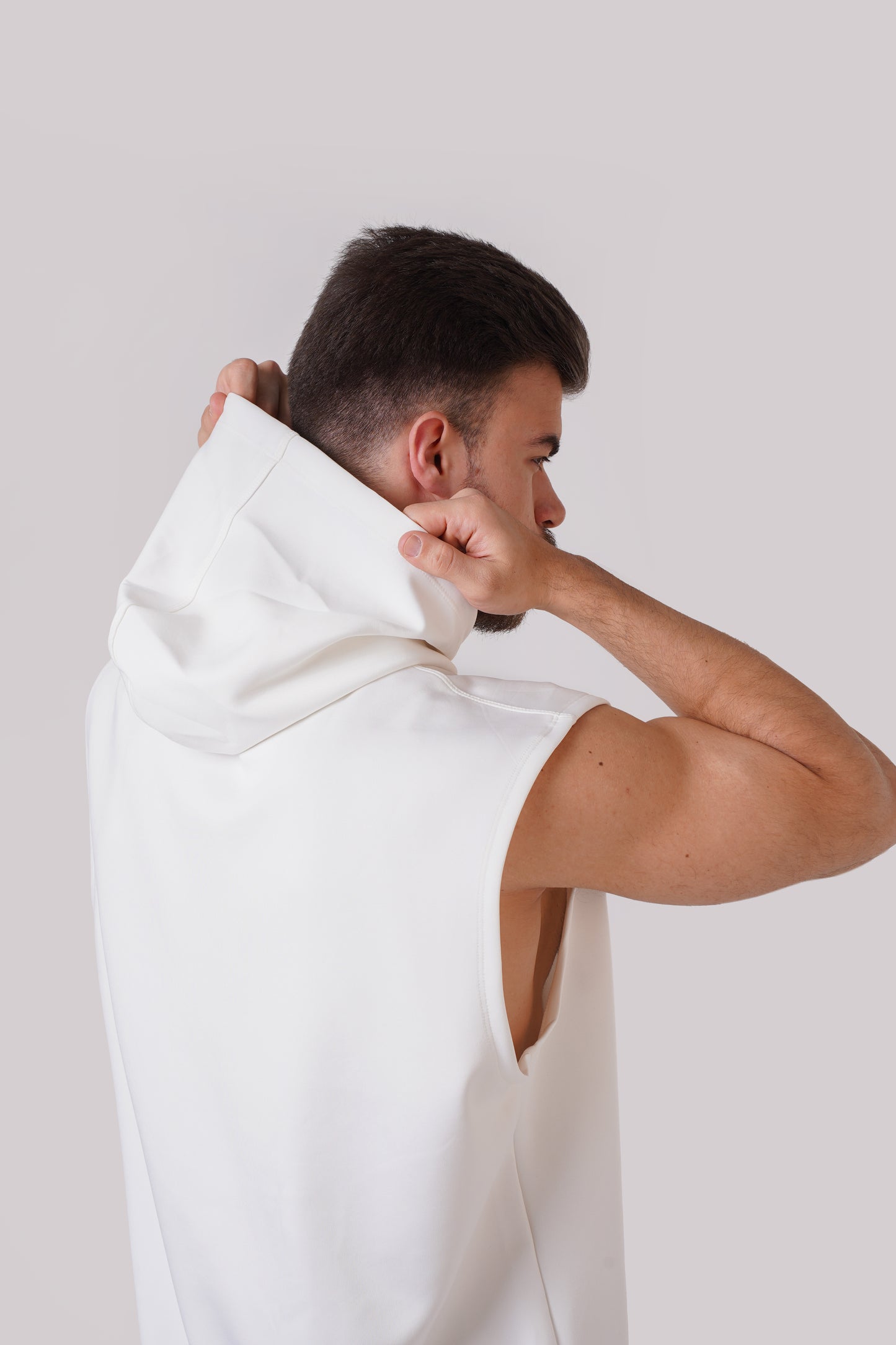Scuba Sleeveless Hoodie