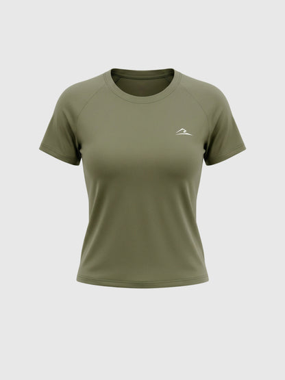 Basic Fitted Half Sleeve Tee