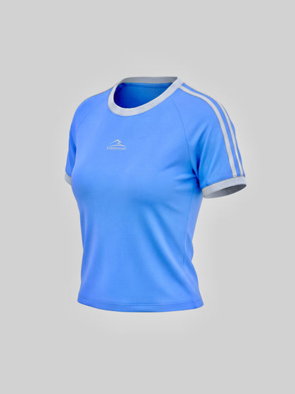Duo-Line Half Sleeve Top