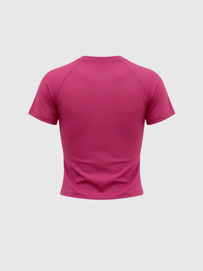 Basic Fitted Half Sleeve Tee