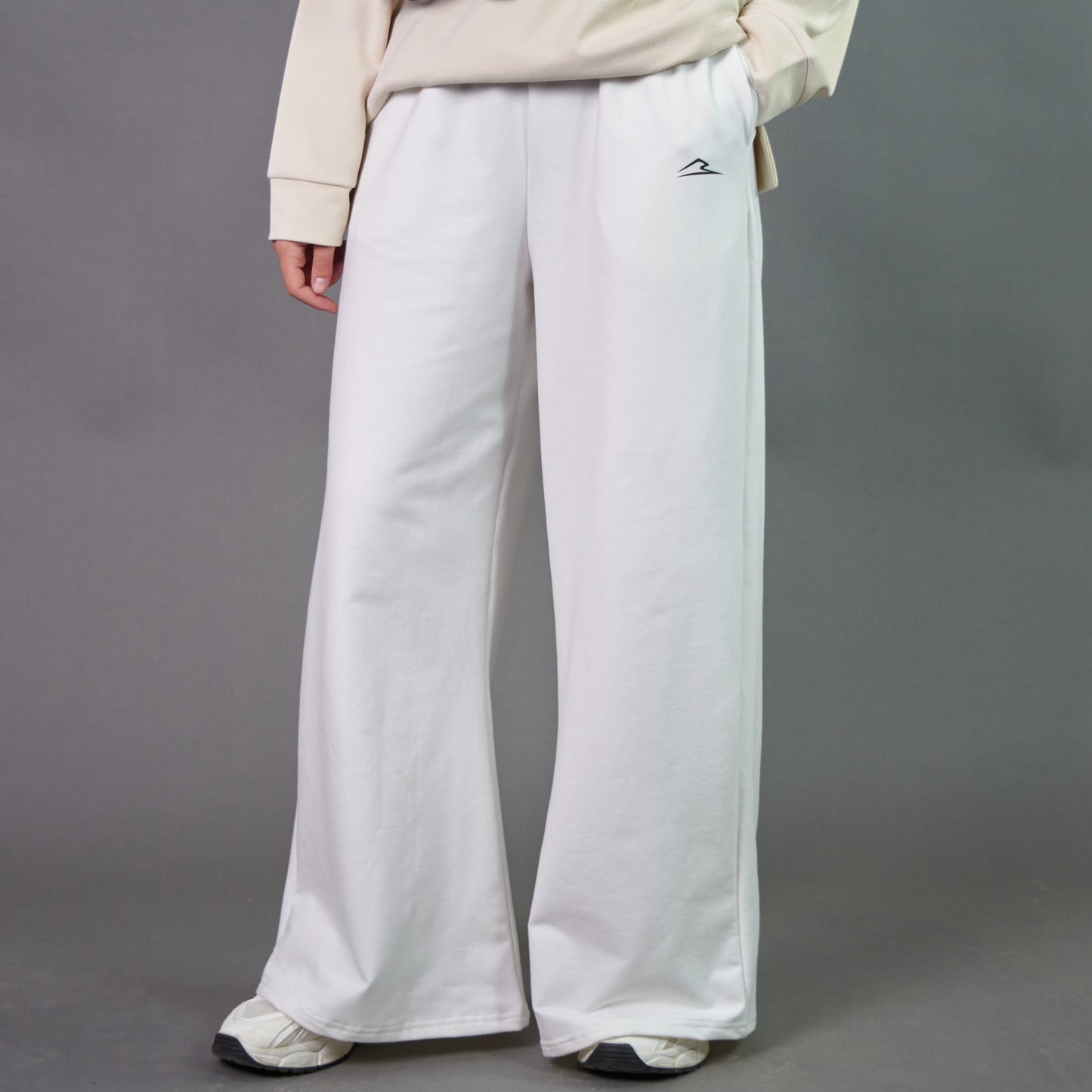 Wide Leg Pants (Off-White)