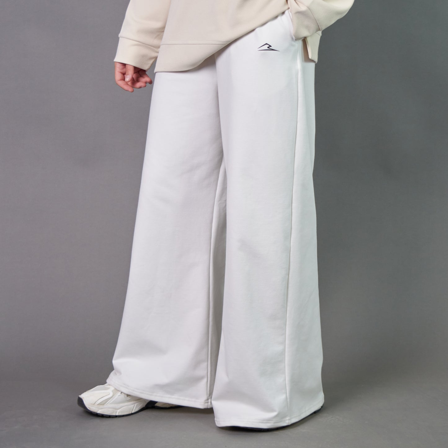 Wide Leg Pants (Off-White)