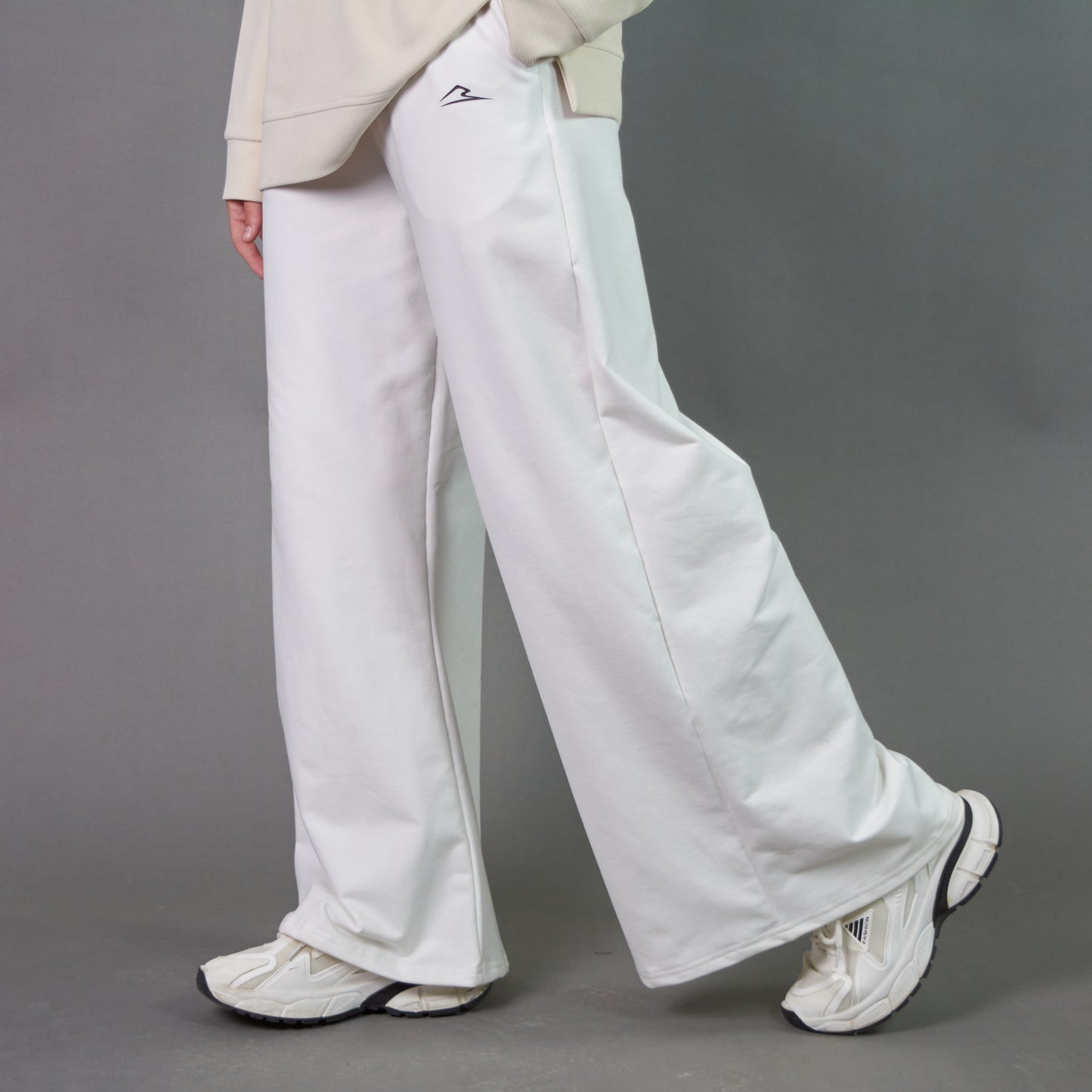 Wide Leg Pants (Off-White)