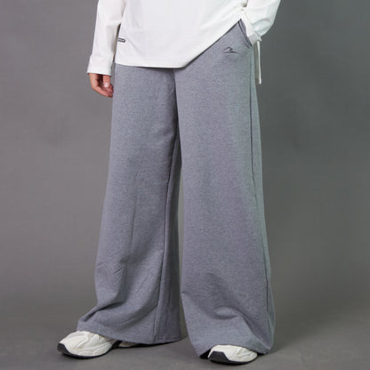 Wide Leg Pants (Light Grey)