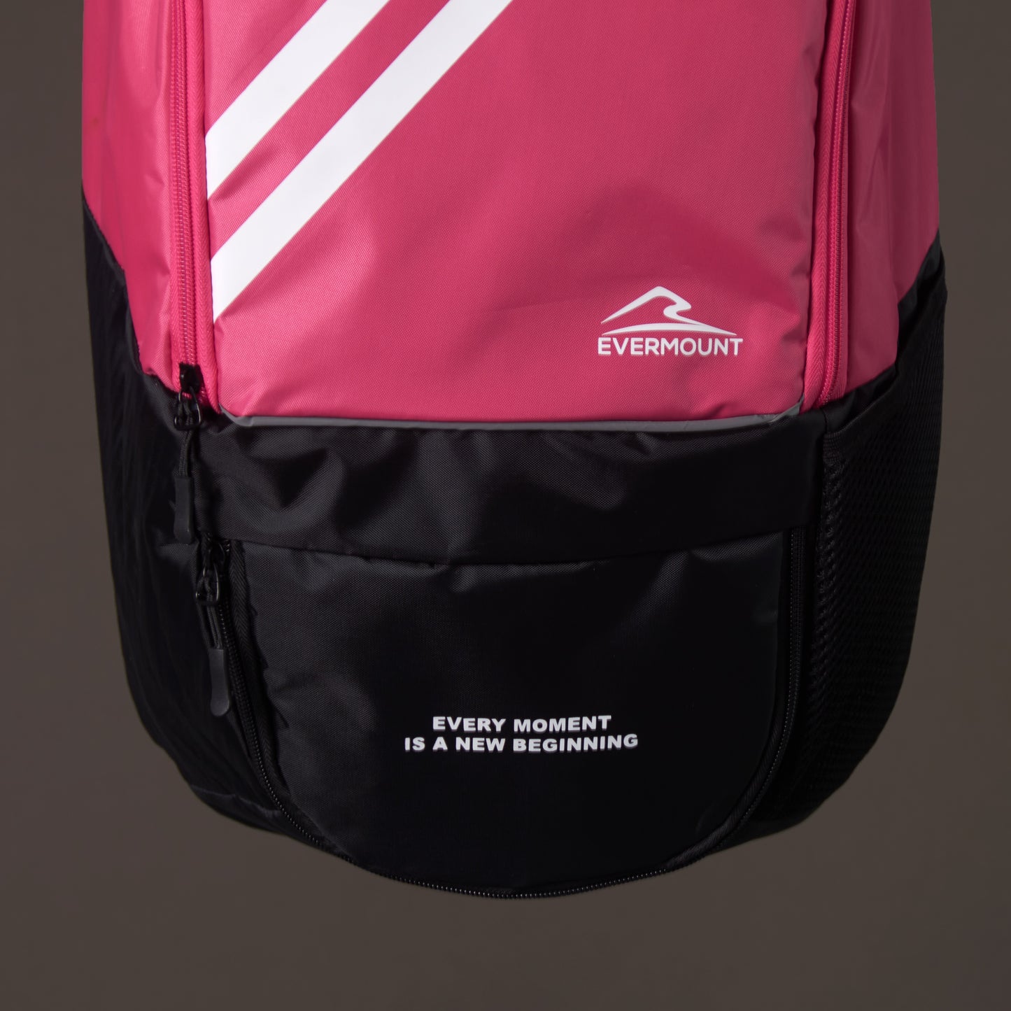 Two Toned Backpack (Pink x Black)