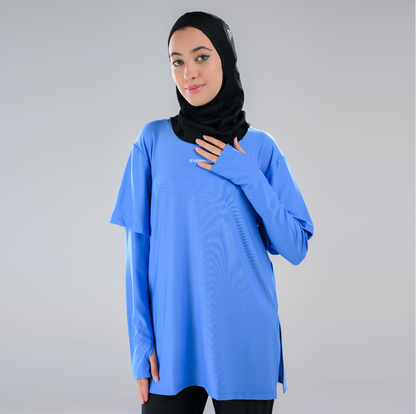 TwinSleeve Oversized Sports Tee