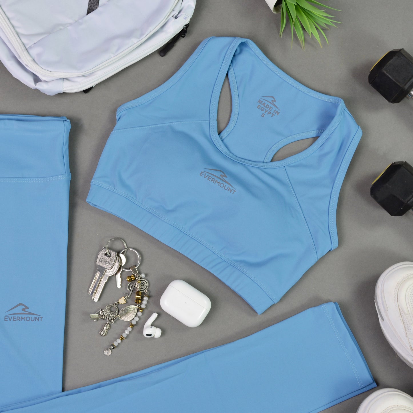 Sports Bra (Light Blue)