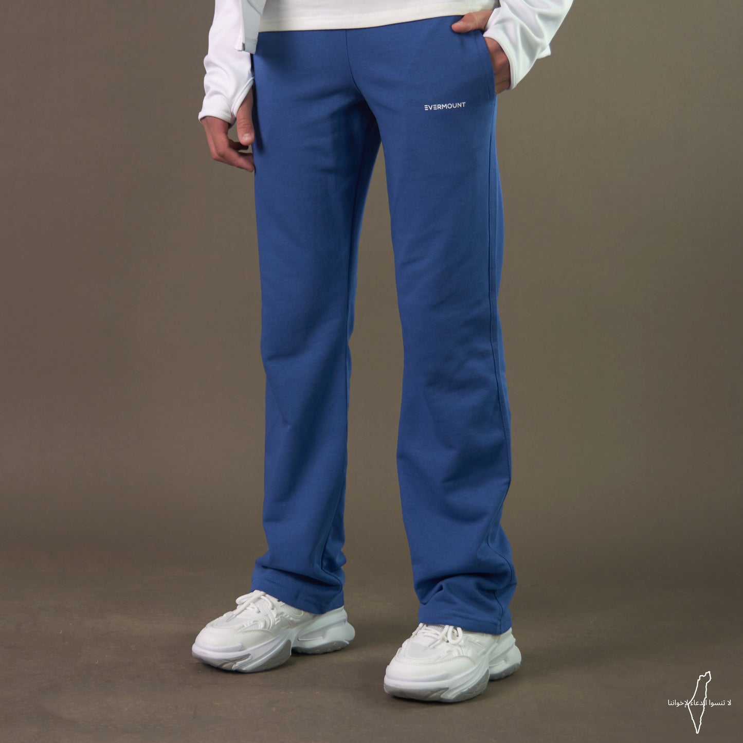 Girl's Straight Pants (Blue)