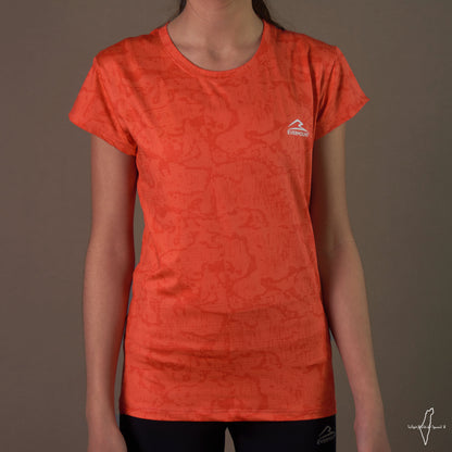 Camo Performance Tshirt (Orange)