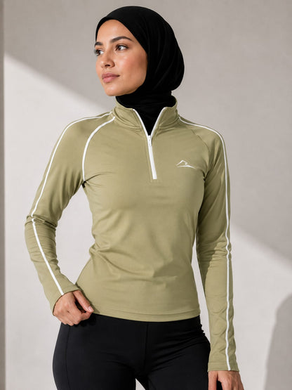 Streamline Quarter Zip