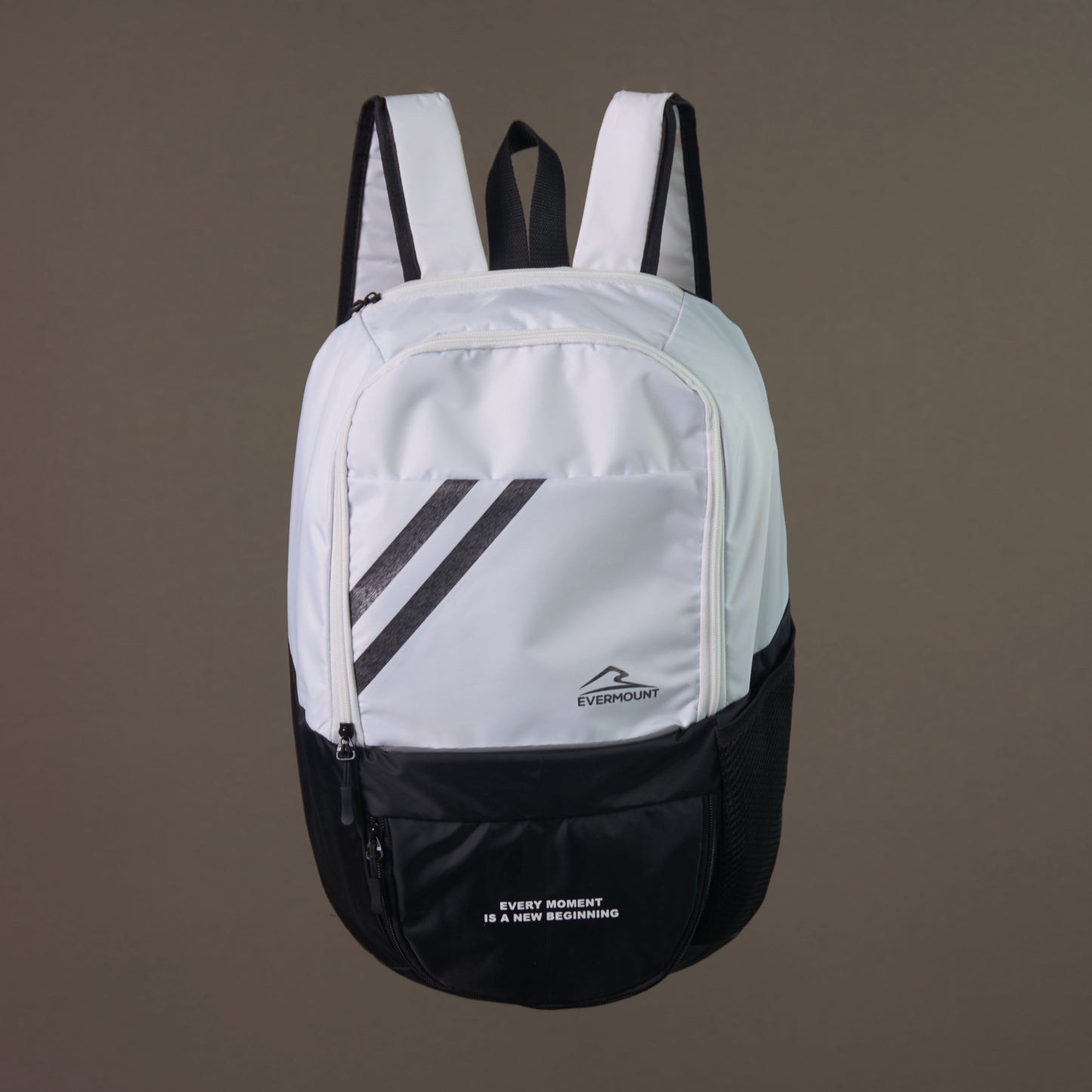 Two Toned Backpack (White x Black)