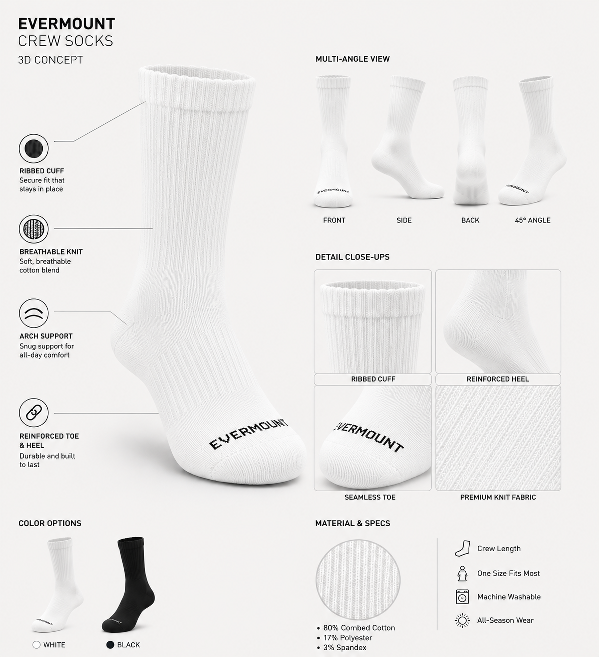 Long Training Socks
